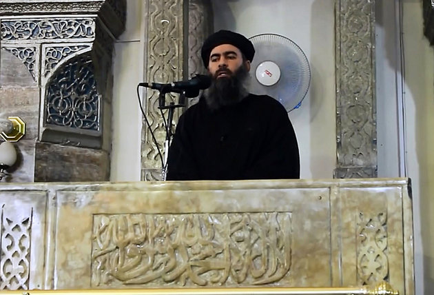  Abu Bakr al-Baghdadi - Al-Furqan Media/Anadolu Agency/Getty Images